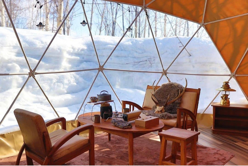 真狩焚き火キャンプ場