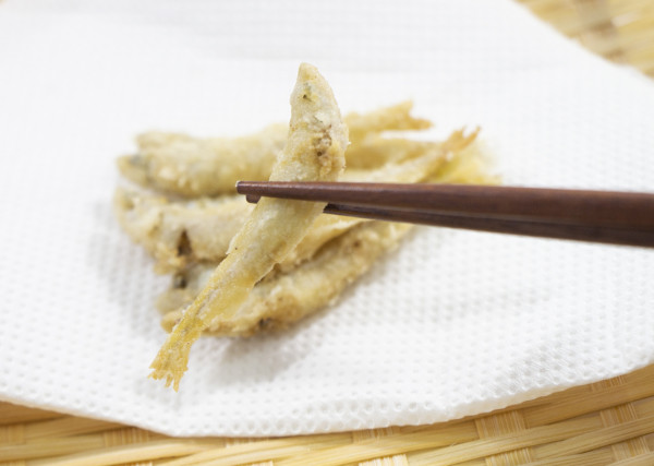 わかさぎの天ぷら