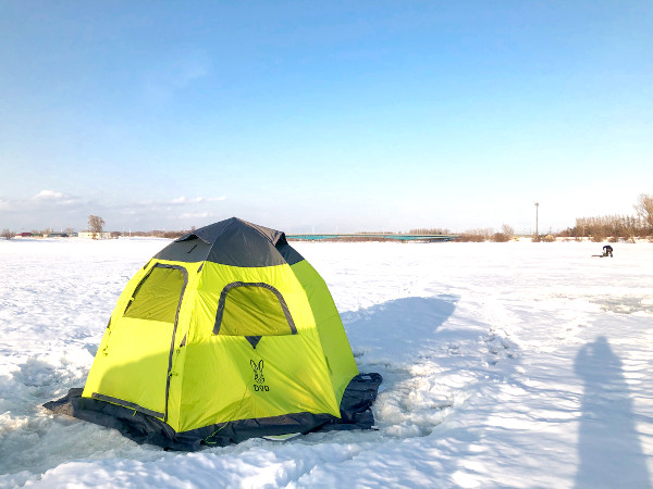 ワンタッチフィッシングテント