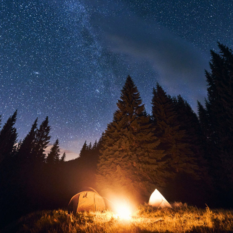 八剣山ワイナリー焚き火キャンプ場