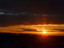 初日の出 in てっぺん