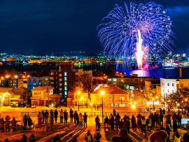 はこだて冬花火