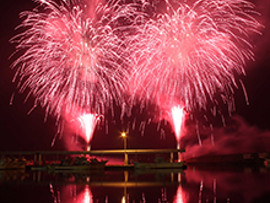 しかべ海と温泉（いでゆ）のまつり＆花火大会