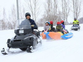 スノーモビルランドin士別