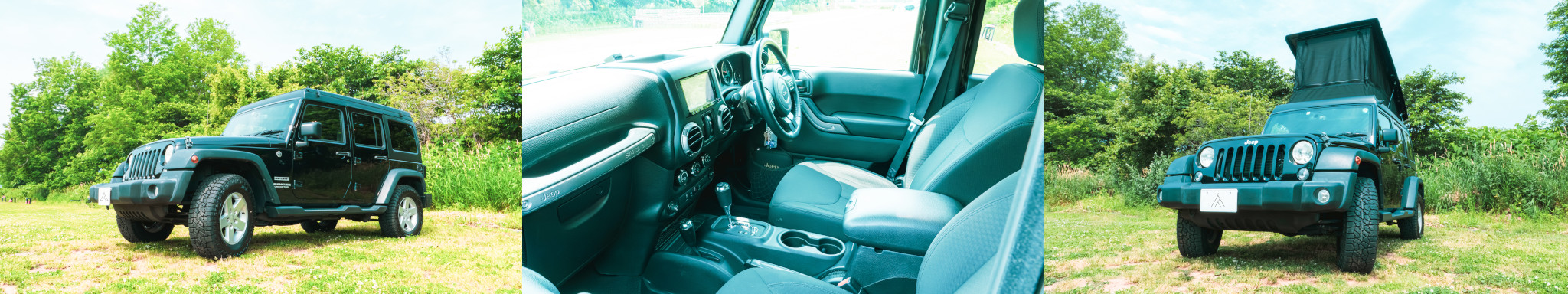 ジープラングラー 内装